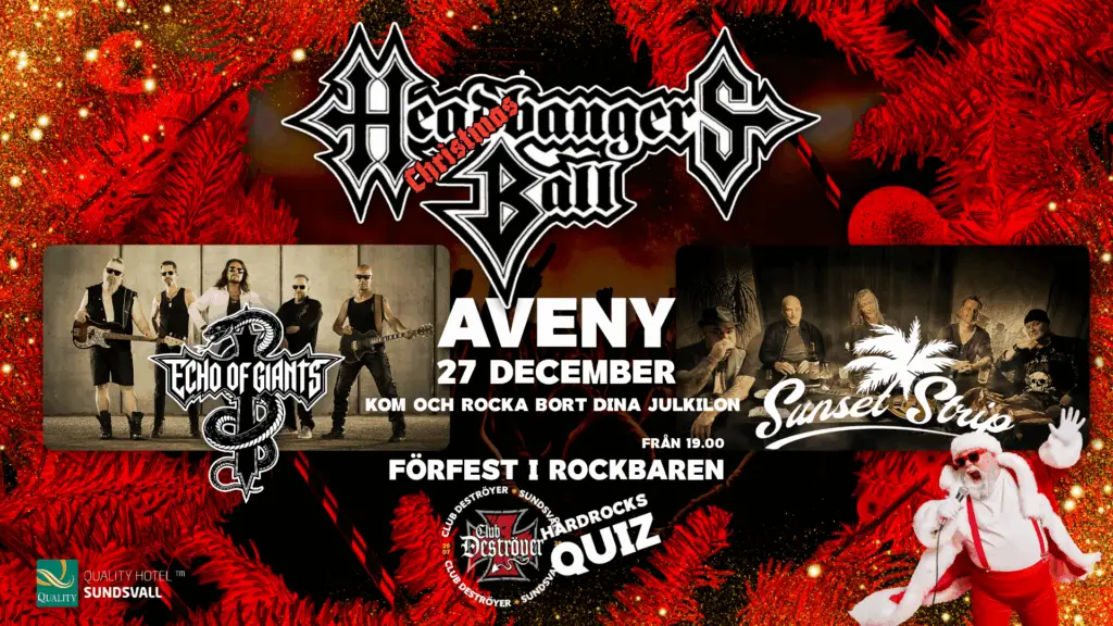 headbangers christmas ball