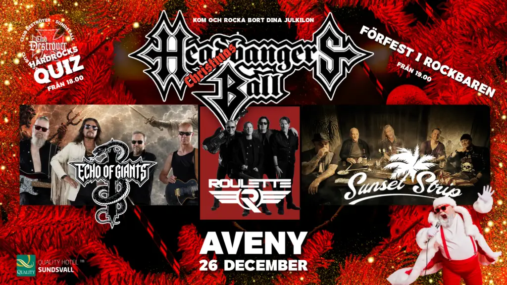 headbangers christmas ball